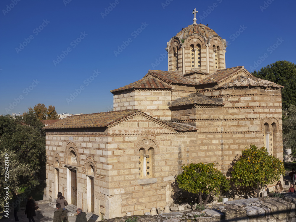 Athens medieval church
