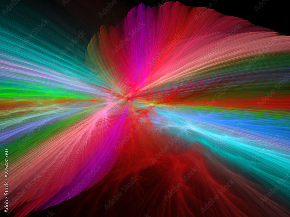 Fototapeta premium Abstract fractal background