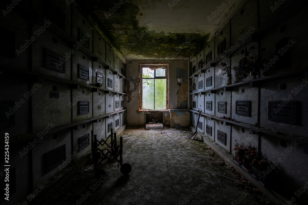 Abandoned Mausoleum - Providence, Rhode Island
