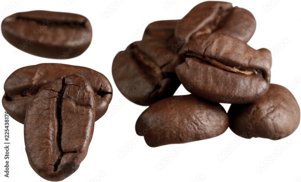 Coffee beans - isolated image Coffee beans - isolated image