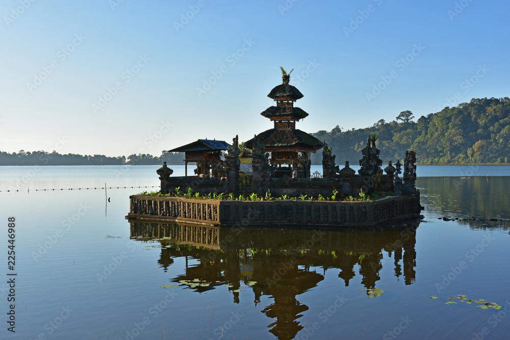 Beautiful Pura Ulun Danu Bratan temple in Bali Indonesia Beautiful Pura Ulun Danu Bratan temple in Bali Indonesia