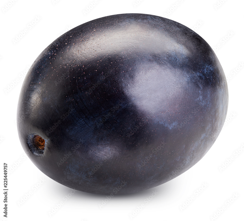 Plum isolated on white Plum isolated on white