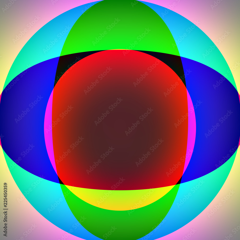 Bunte Formen und Muster Bunte Formen und Muster
