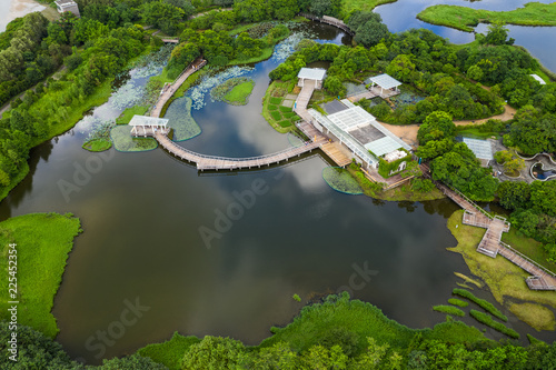 Top view of Wetland park photo