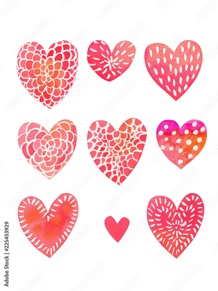 Paper hearts Paper hearts
