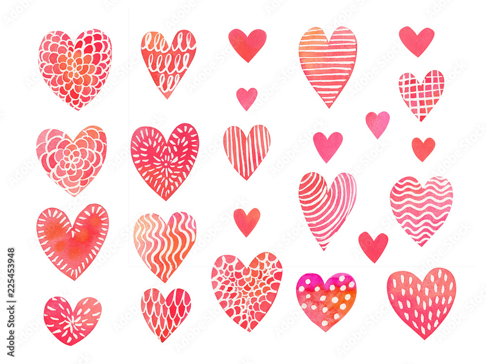 Paper hearts Paper hearts