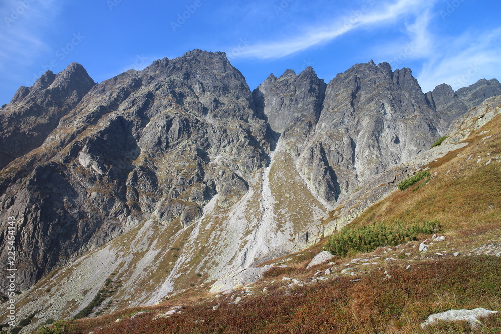 Mengusovska dolina valley, High Tatras, Slovakia
