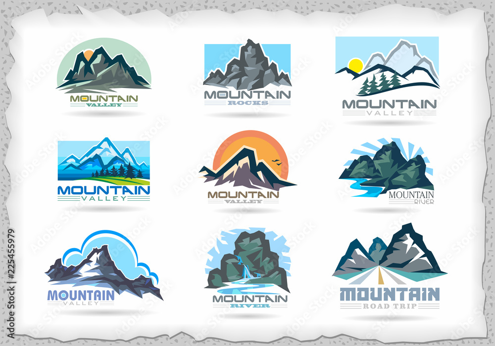 Mountain ranges from all over the world