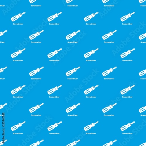 Screwdrive pattern vector seamless blue repeat for any use