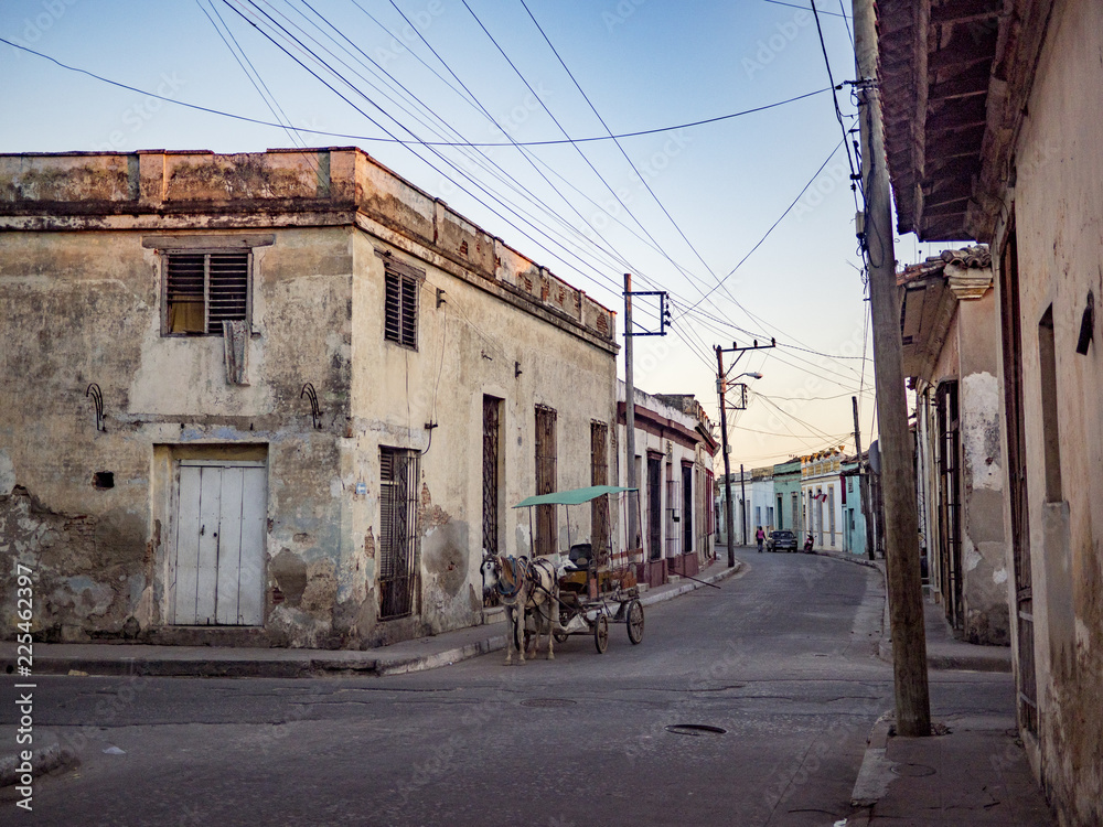 Strasse in Kuba