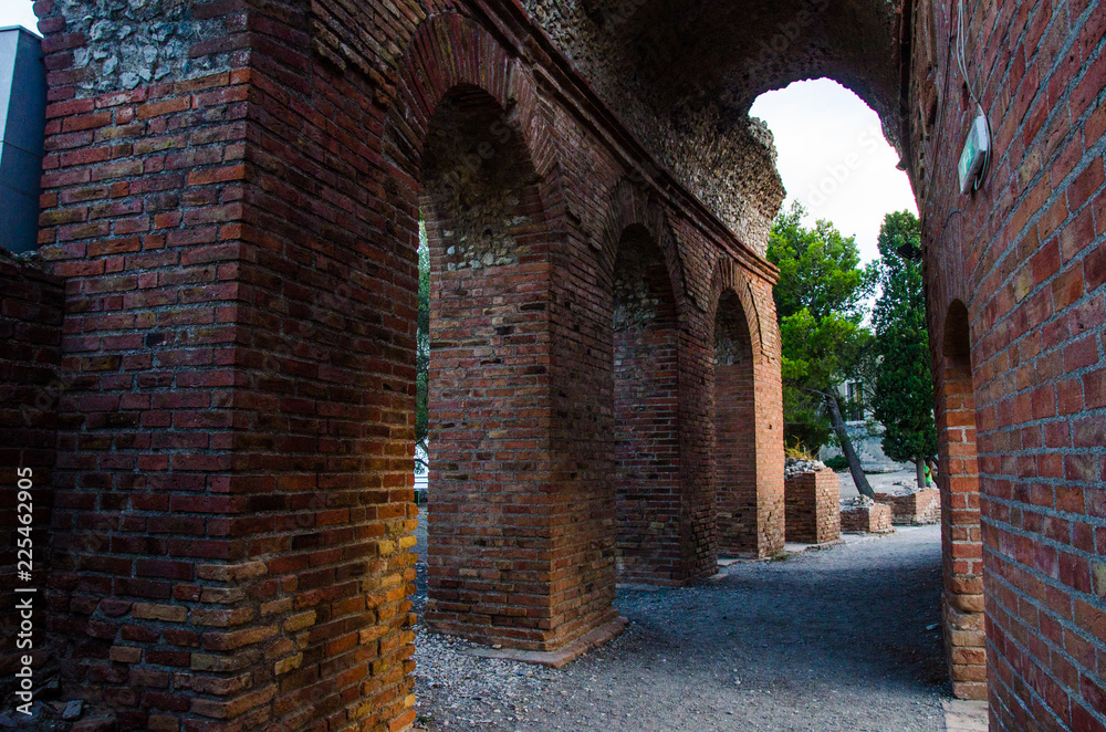 Naklejka premium Arco teatro greco - Taormina