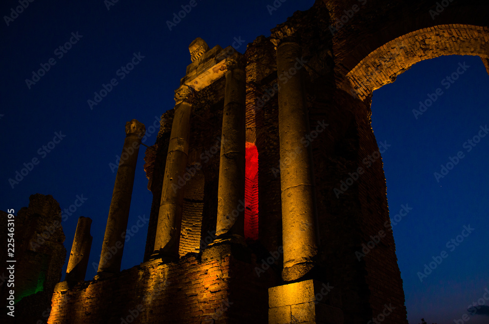 Fototapeta premium Teatro Greco Antico - Taormina