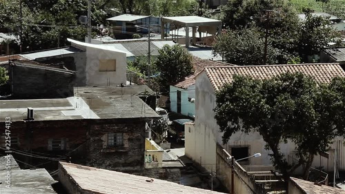 Houses in the Slum Called 