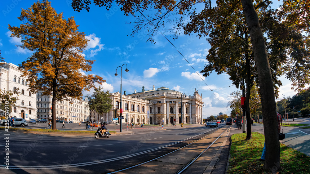 Obraz premium Burgtheater w Wiedniu