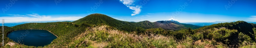 霧島連山の大パノラマ 霧島連山の大パノラマ