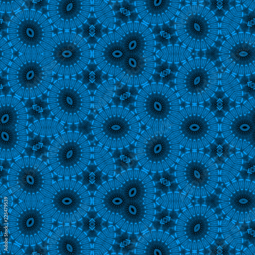 Pattern blue. Stylish abstract texture. Repeating geometric tiles elements. Backdrop.