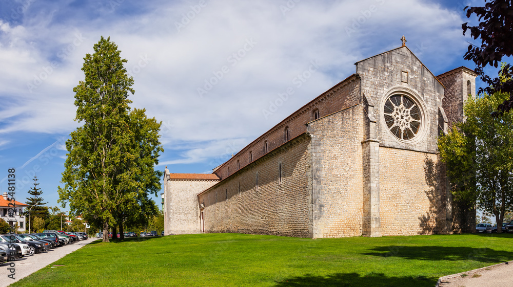 Igreja de Santa Clara Church part of the former Santa Clara Nunnery in the city of Santarem, Portugal - 13th century Mendicant Gothic Architecture Igreja de Santa Clara Church part of the former Santa Clara Nunnery in the city of Santarem, Portugal - 13th century Mendicant Gothic Architecture