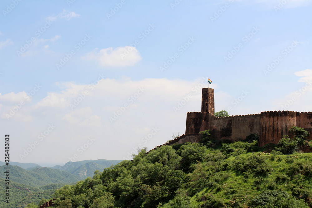 The Jaigarh Fort, as an escape plan for Amer (or Amber Fort) of Jaipur