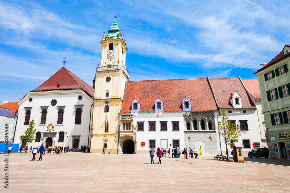 Obraz premium Bratislava Old Town Hall