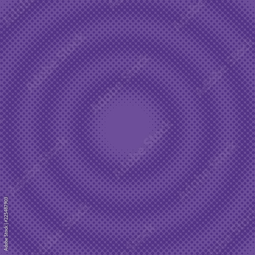 Purple halftone design background retro vector illustration.