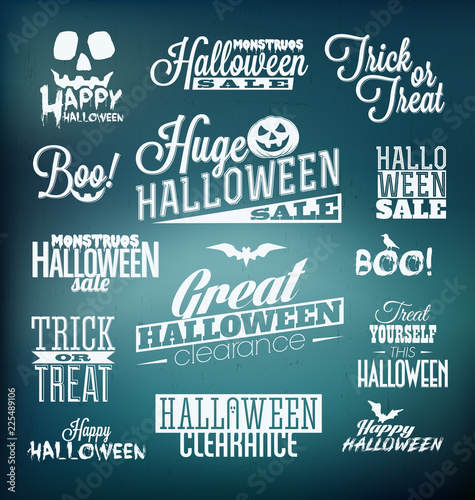 Halloween Calligraphic Designs