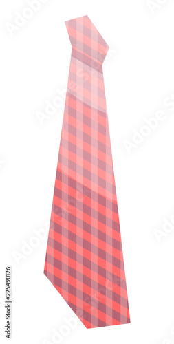 Hipster tie icon. Isometric of hipster tie vector icon for web design isolated on white background