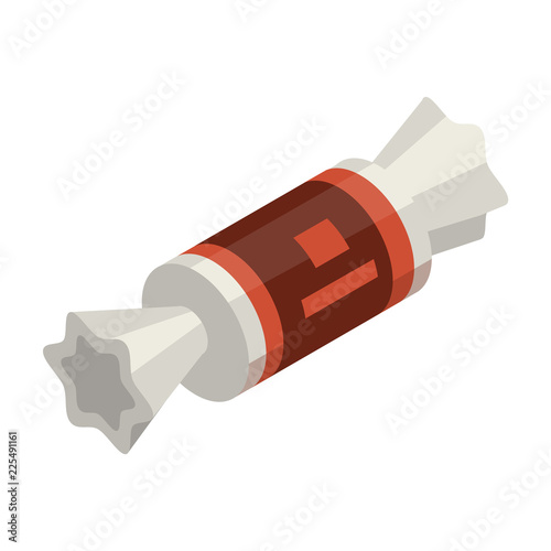 Bonbon icon. Isometric of bonbon vector icon for web design isolated on white background