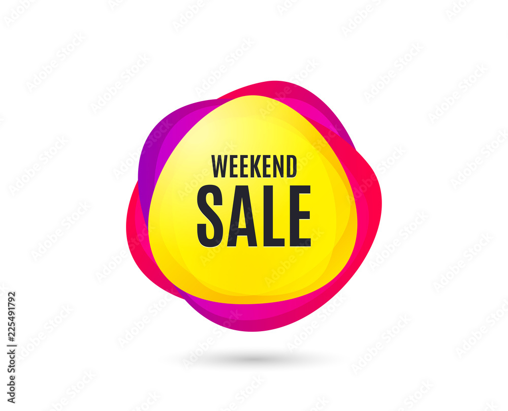 Weekend sale discounts