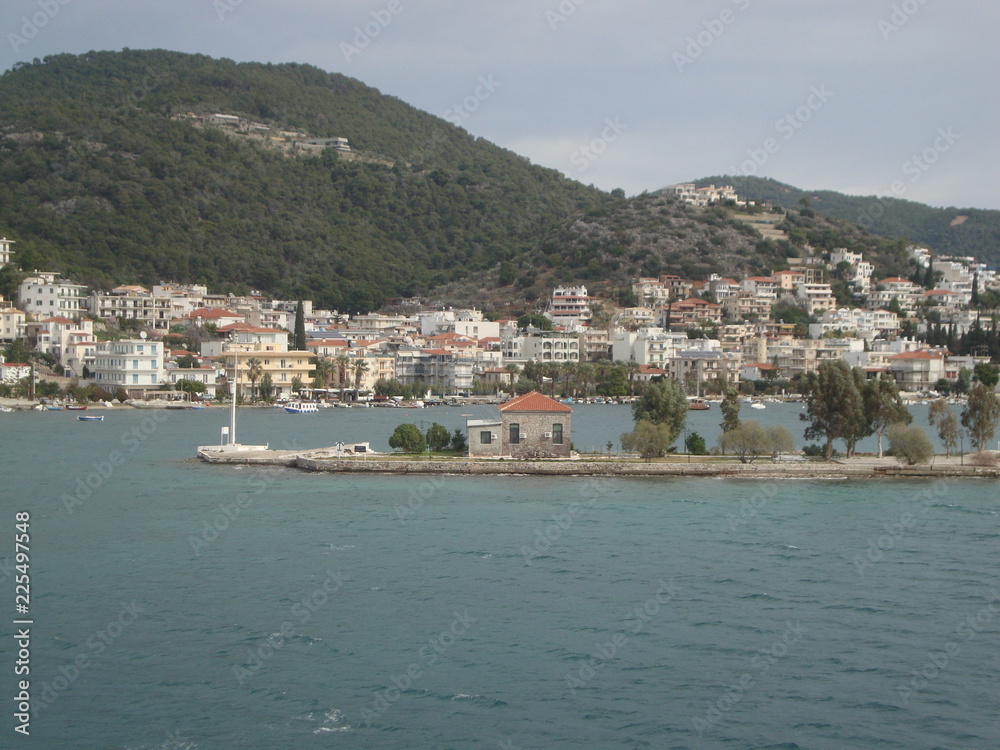 panoramic view of the port