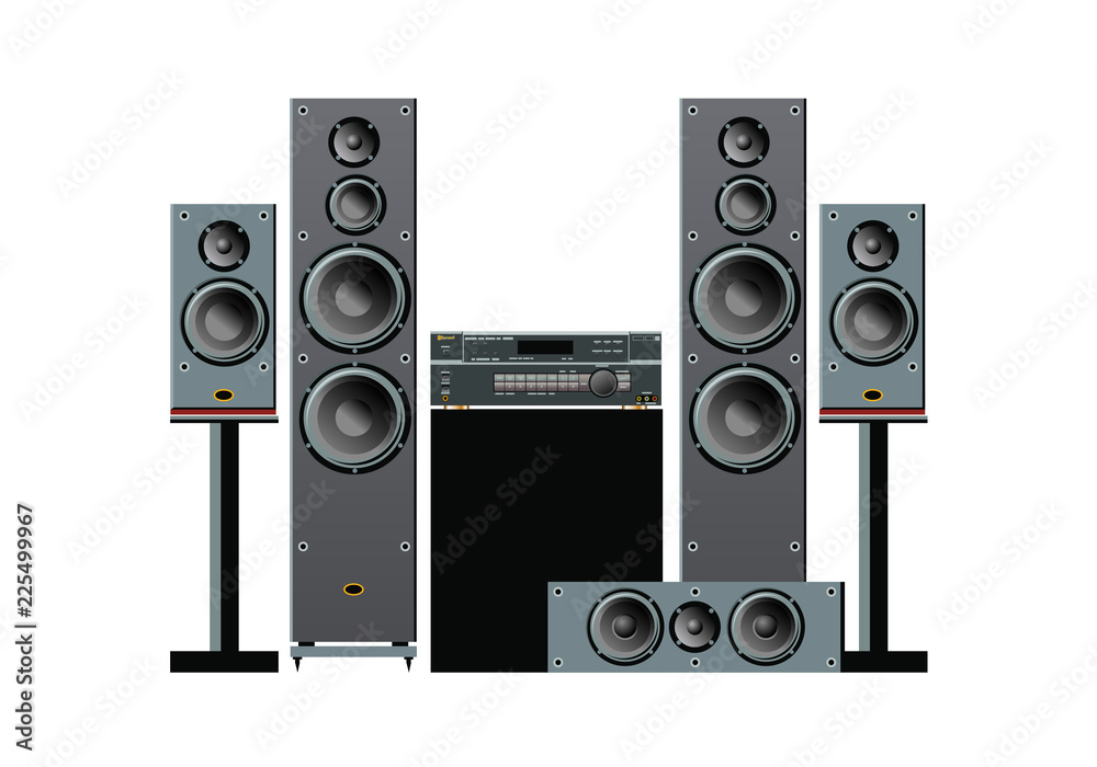 Audio and home theater components Audio and home theater components