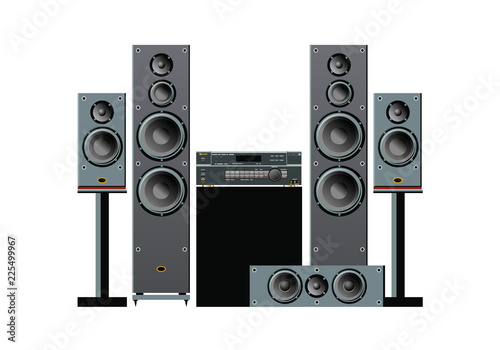 Audio and home theater components