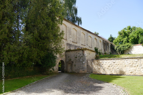 Pforte durch Klostermauer Inzigkofen photo