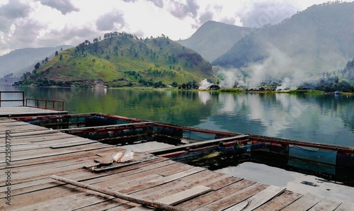 Photos Lake at Danau Toba,Medan Indonesia