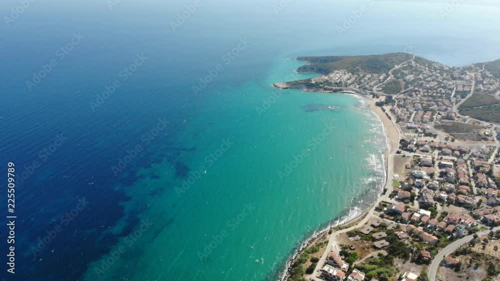 Beautiful seascape on Mediterranean. Beautiful seascape on Mediterranean.