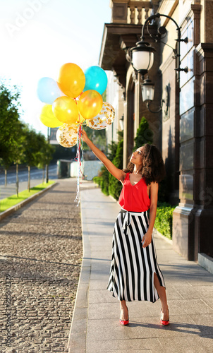 Beautiful African-American ...