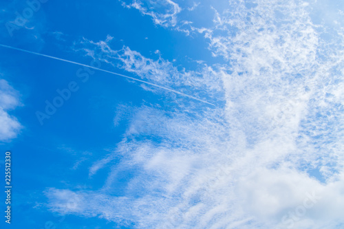 beauty clouds with blue skies