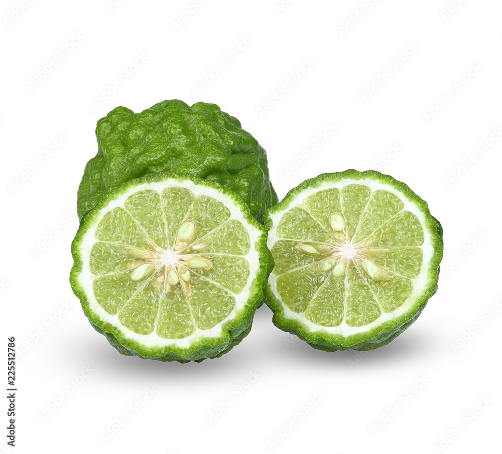 bergamot isolate on white background bergamot isolate on white background
