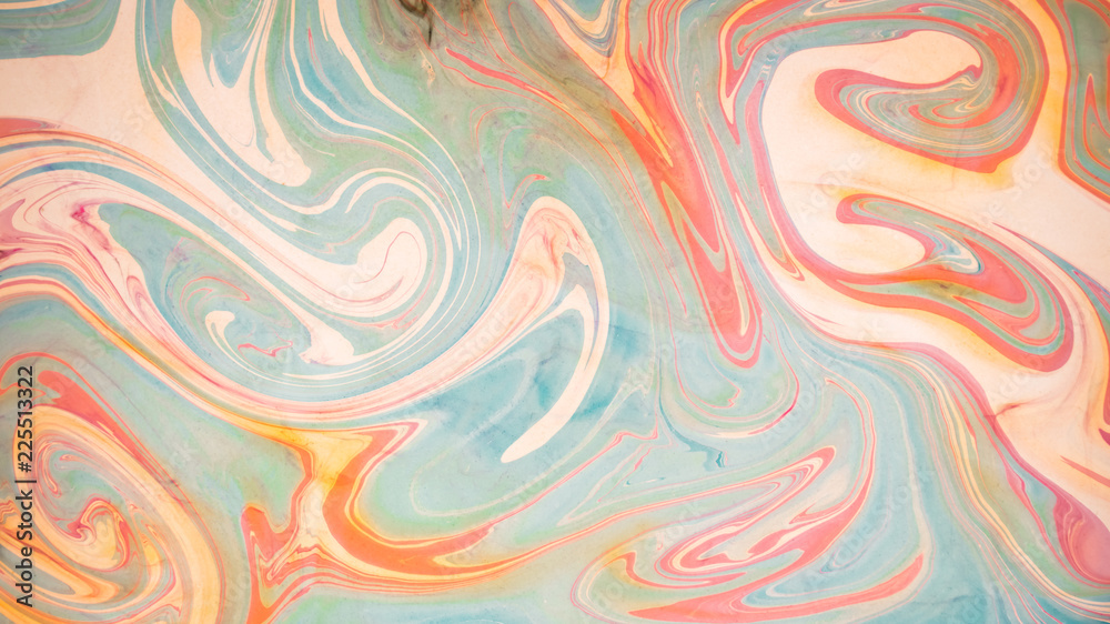 Abstract colored background. Stains of paint on the water. Ebru art, marbled paper. Abstract colored background. Stains of paint on the water. Ebru art, marbled paper.
