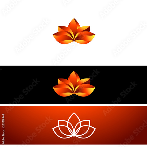 Fire Lotus Flower