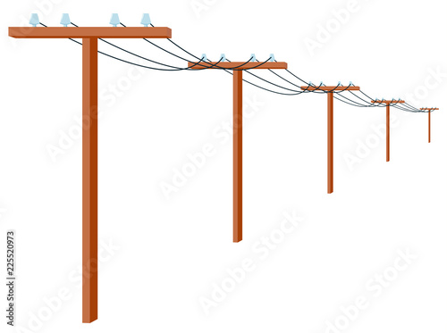 High voltage power lines