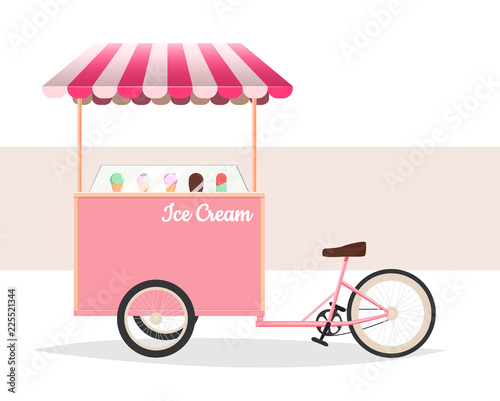 Ice cream cart