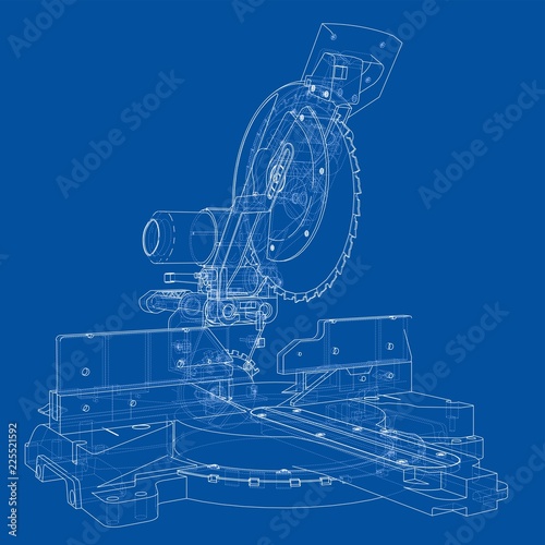 Mitre saw blade concept