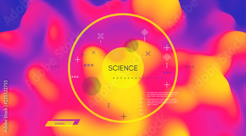 Abstract wavy background. Dynamic effect. Vector illustration. Can be used for advertising, marketing, presentation.