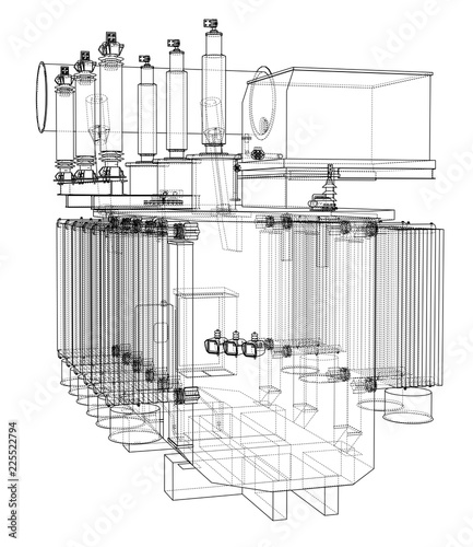 High-voltage transformer concept