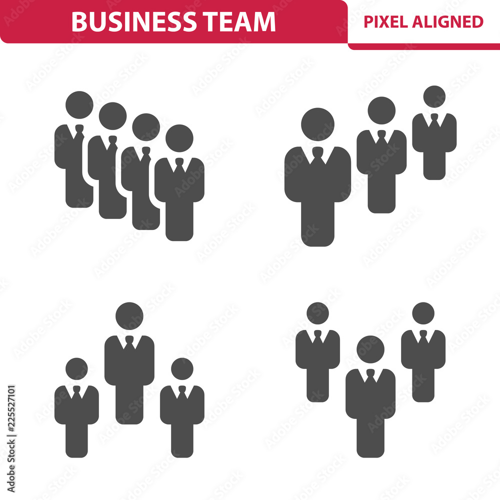 Business Team Icons Business Team Icons