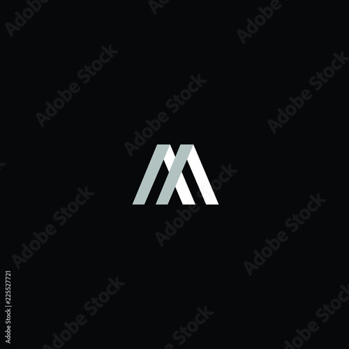 Free Download Modern Letter M or MM Logo Design in Vector Format - GFXLoad