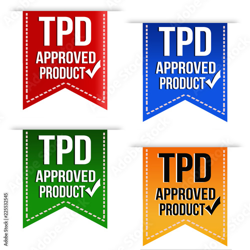 TDP approved product banner design set