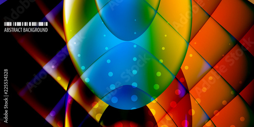 Geometric colorful abstract background