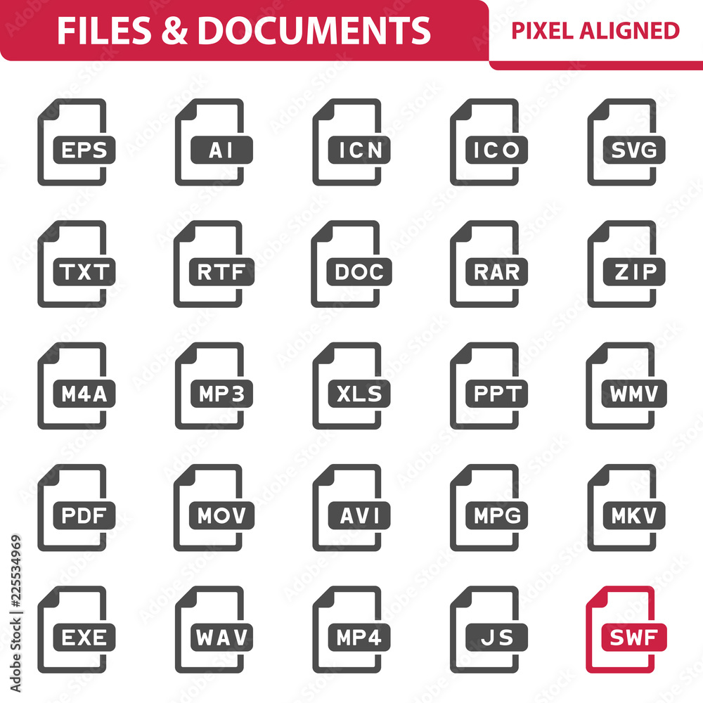 Files & Documents Icons Files & Documents Icons