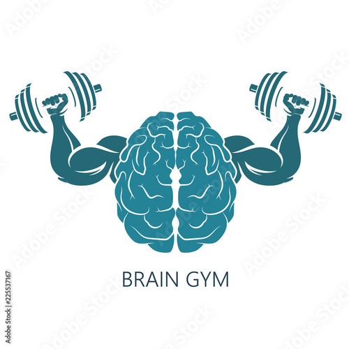 Brain gym vector